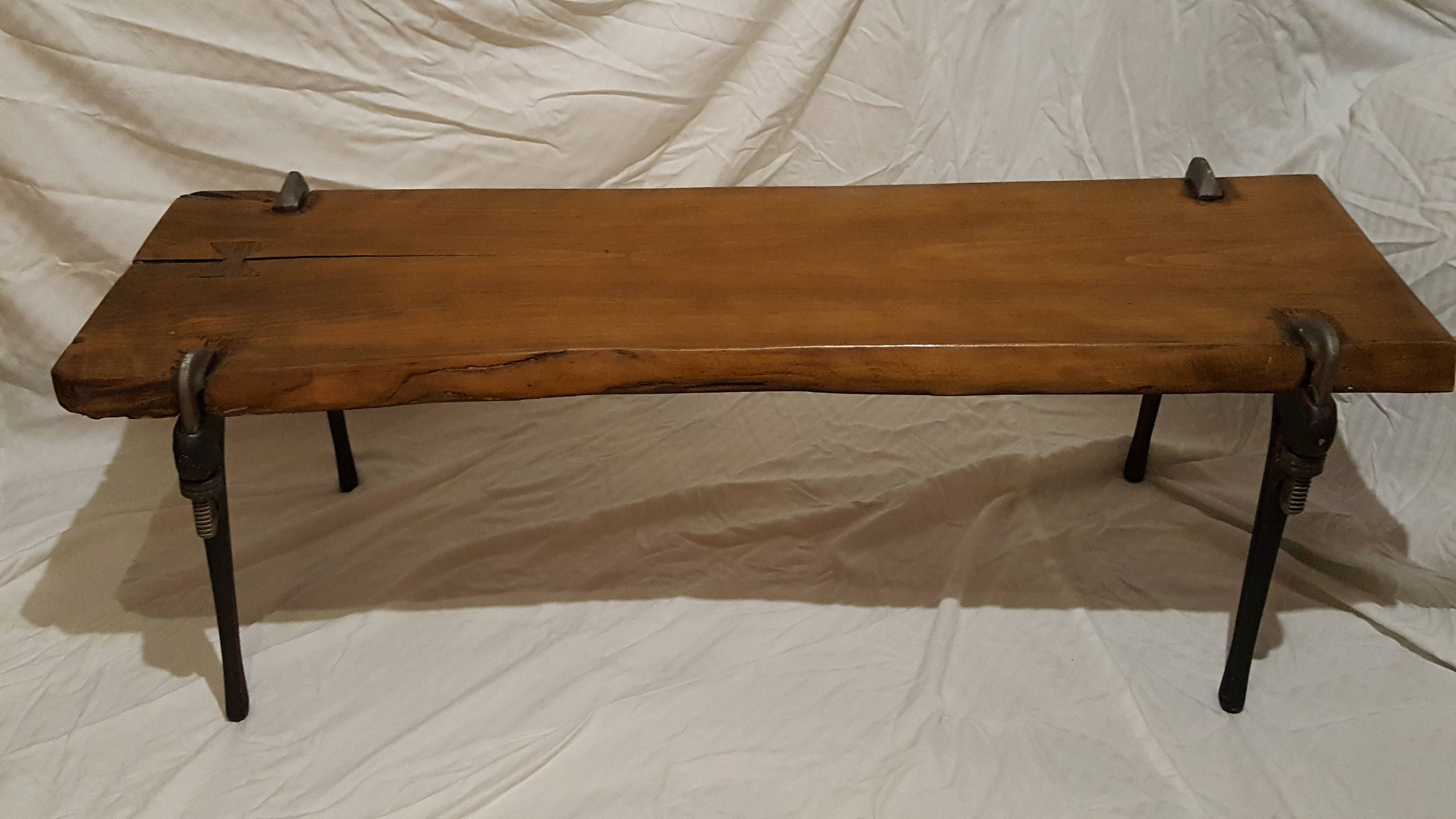 Unique Industrial Vintage Coffee Table SJR Interiors